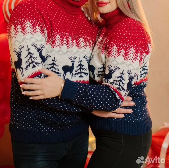 Фэмили лук свитера