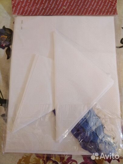 Набор Риолис 623 для вышивания салфеток гжель