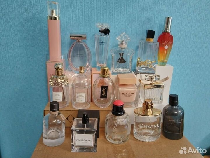 Пустые флаконы от духов Amouage, Kilian, Dior