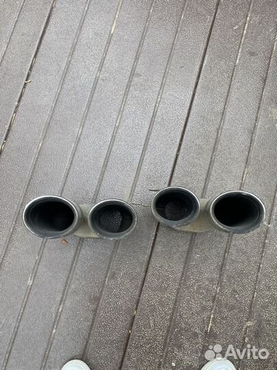 Насадки на глушитель E53 AMG w213