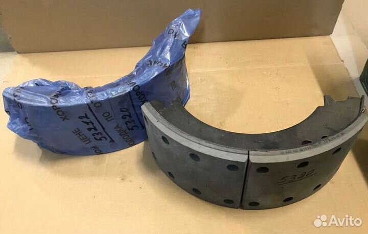 Колодка тормозная Камаз 53212-3501090