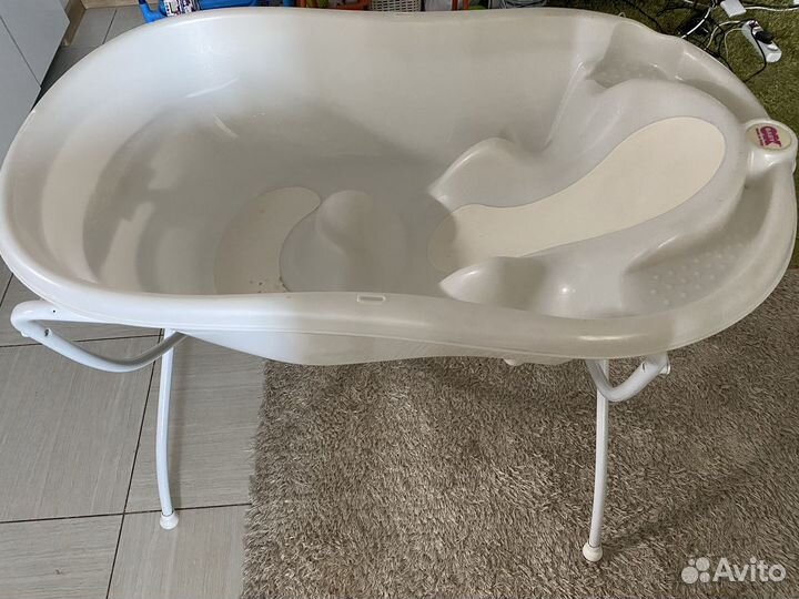 Ванночка для купания с термометром итальянская