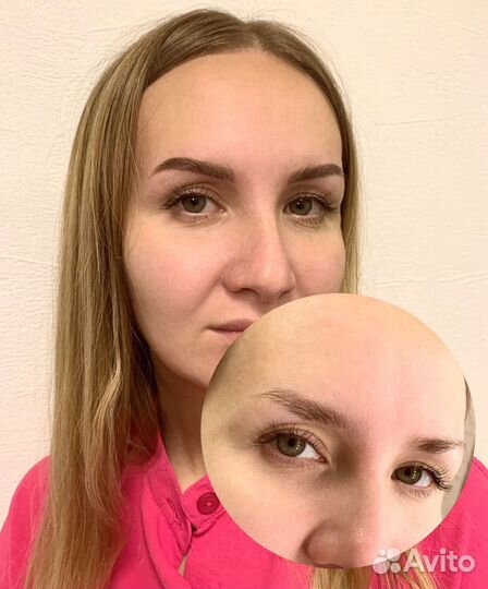 Коррекция бровей и ламинирование ресниц