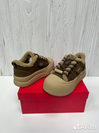 Кеды тёмный беж