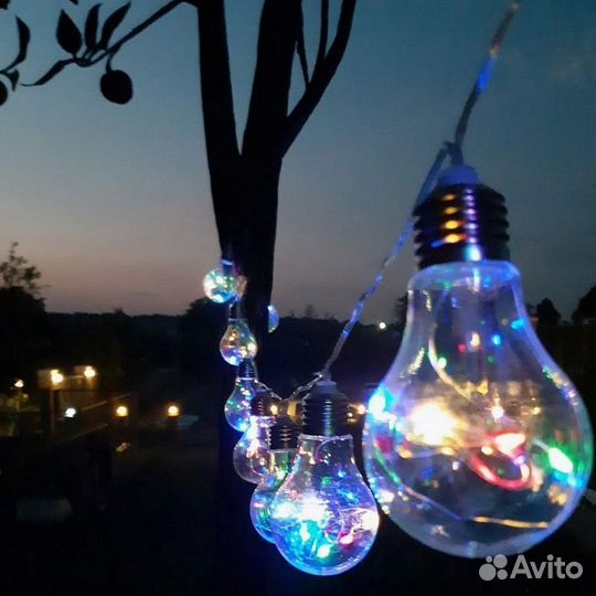 Гирлянда на солнечной батарее USL-S-126/PT4000