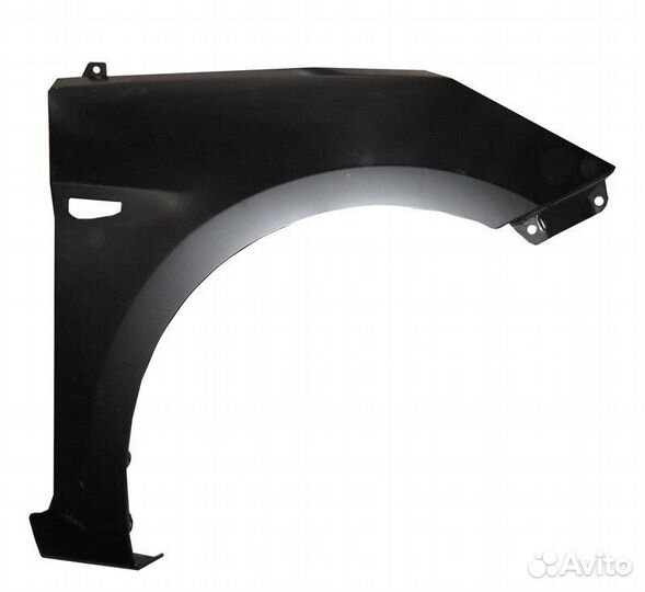 Крыло правое неокрашенное Hyundai solaris 11-17