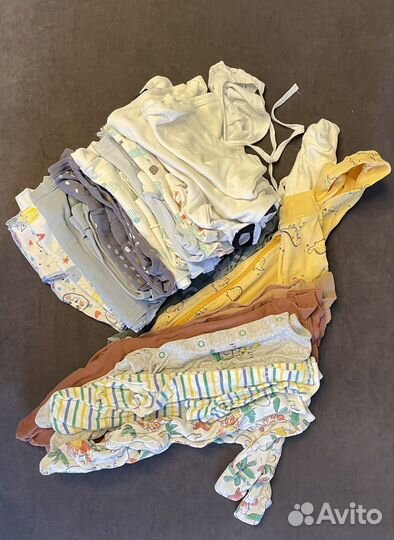 Пакет вещей на мальчика 56 62