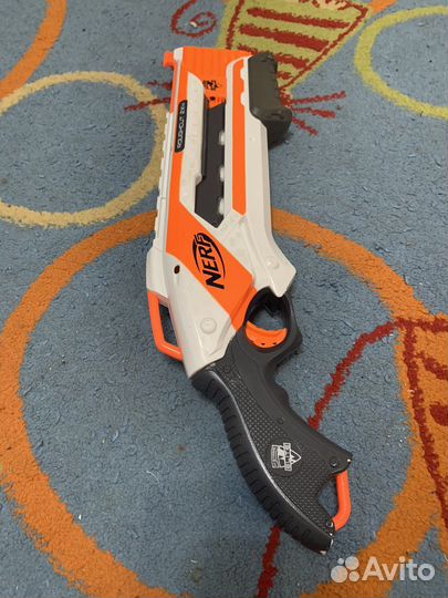 Бластер нёрф дробовик