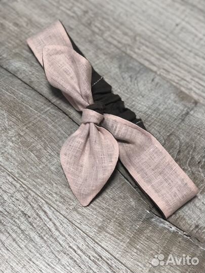 Льняная повязка на голову солоха