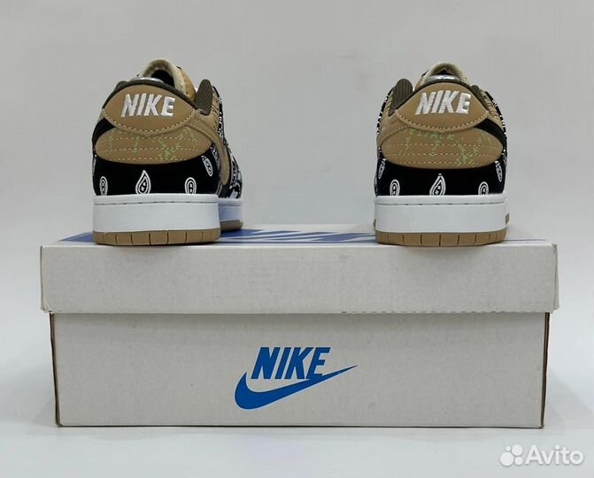 Кроссовки Nike sb dunk low travis scott