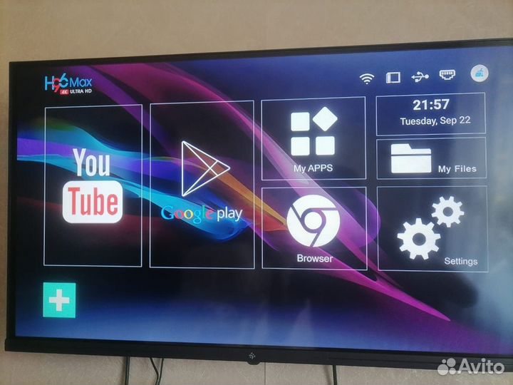 SmartTV приставка H96 max 4k