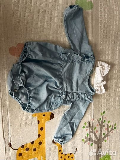 Вещи пакетом на девочку 74 80