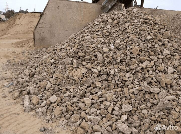 Щебень вторичный с доставкой