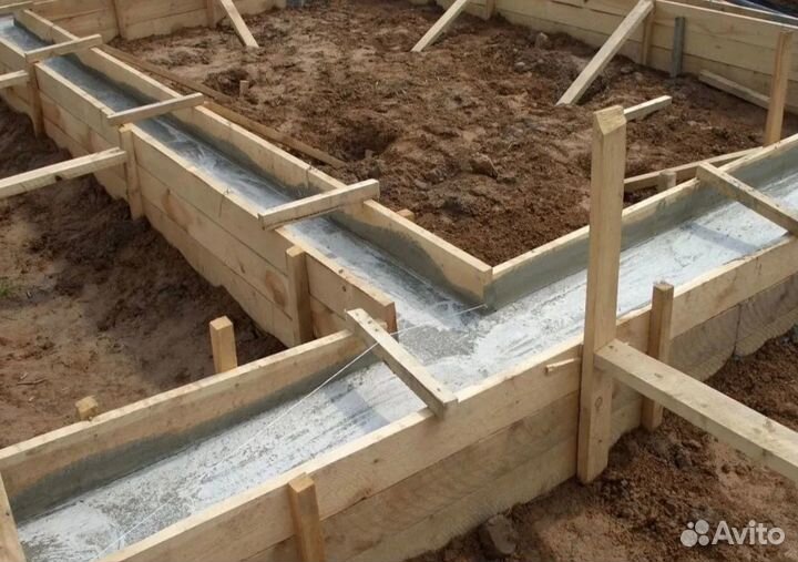 Строительство домов, фундаменты, навесы, заборы