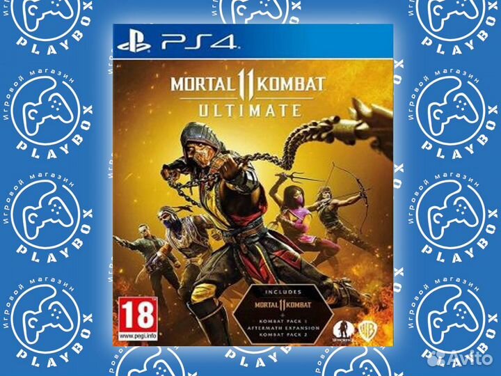 Mortal Kombat 11 Ultimate PS4 новый