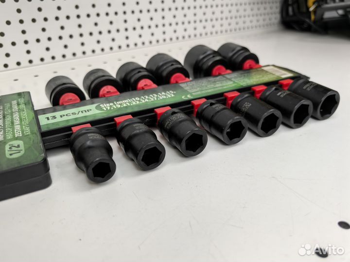 Набор ударных головок 13 pcs Rockforce