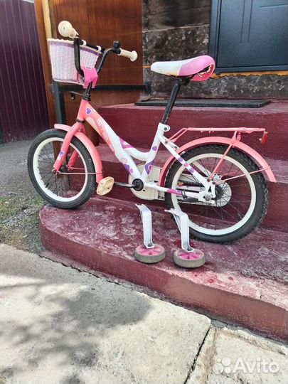 Детский 4х колесный велосипед