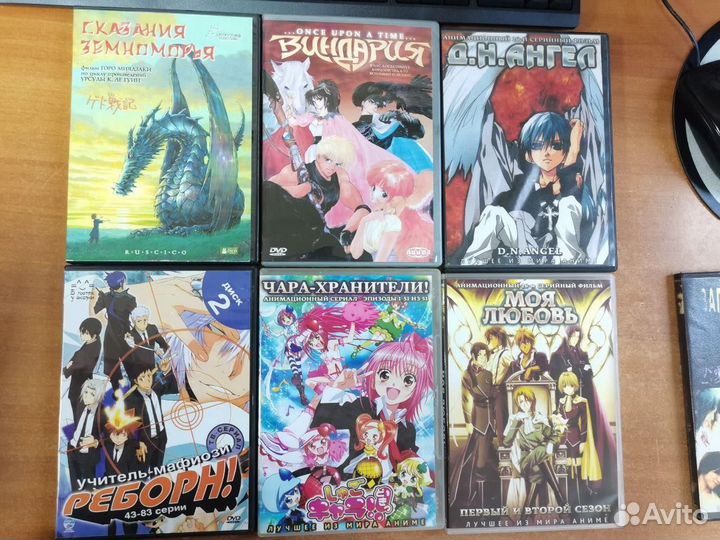 DVD диски аниме