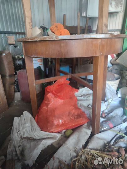 Круглый стол раздвижной СССР