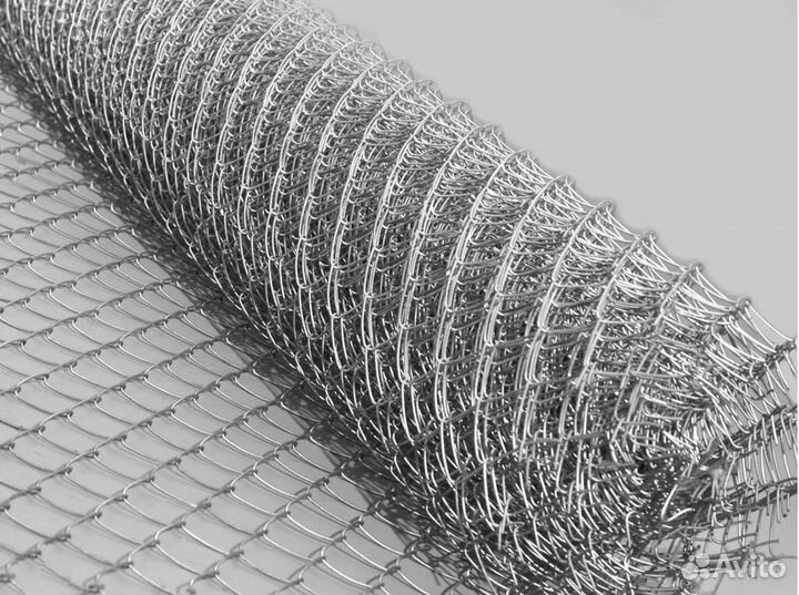 Сетка рабица для забора (оцинкованная)
