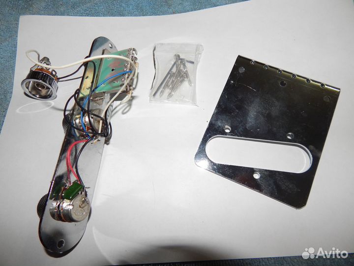 Фендер телекастер струнодержатель, электроника