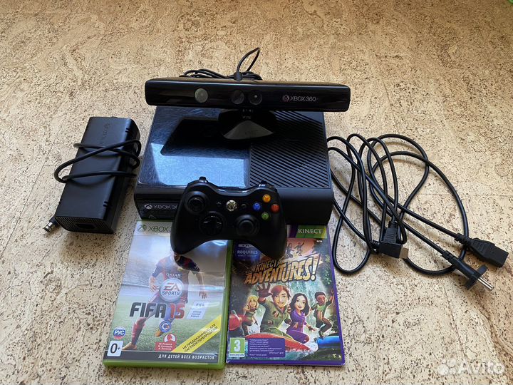 Xbox 360 E 500gb kinect