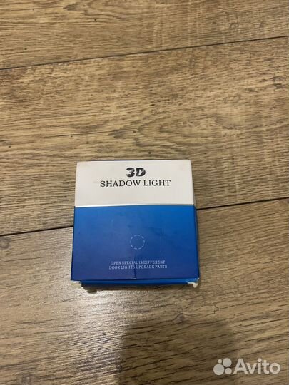 Подсветка дверей с логотипом skoda