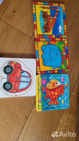 Развивающие игрушки пакетом