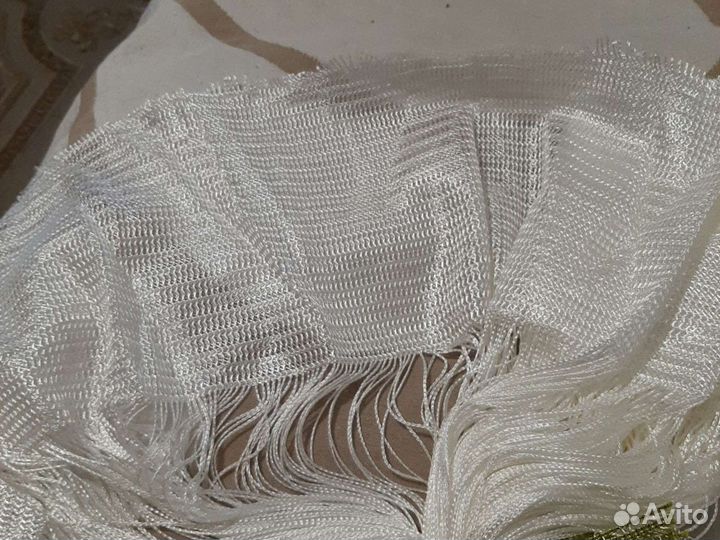 Штора нитяная,новая