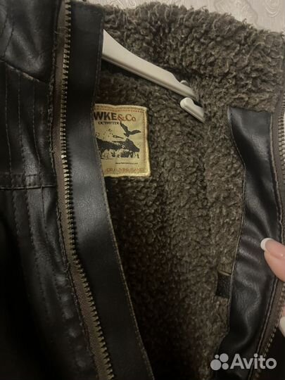 Куртка кожаная для мальчика