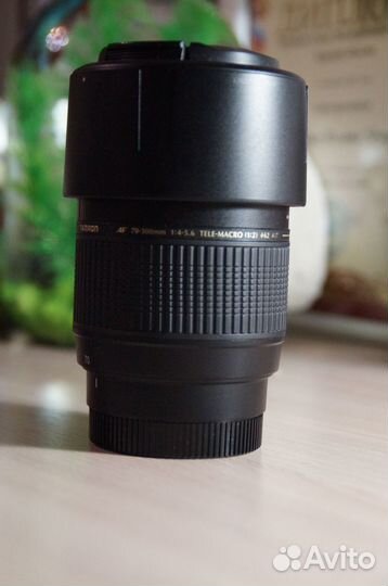 Объектив tamron AF 70-300 1:4-5:6 tele-macro (1:2)