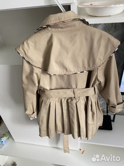 Плащ тренч для девочки