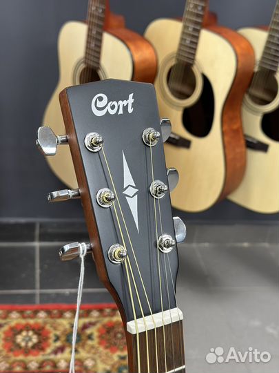 Акустическая гитара cort ad 810 санберст