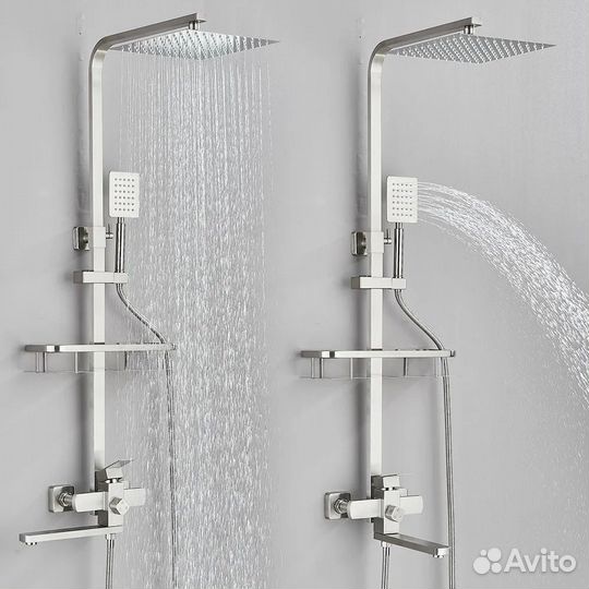 Душевая система с тропическим душем