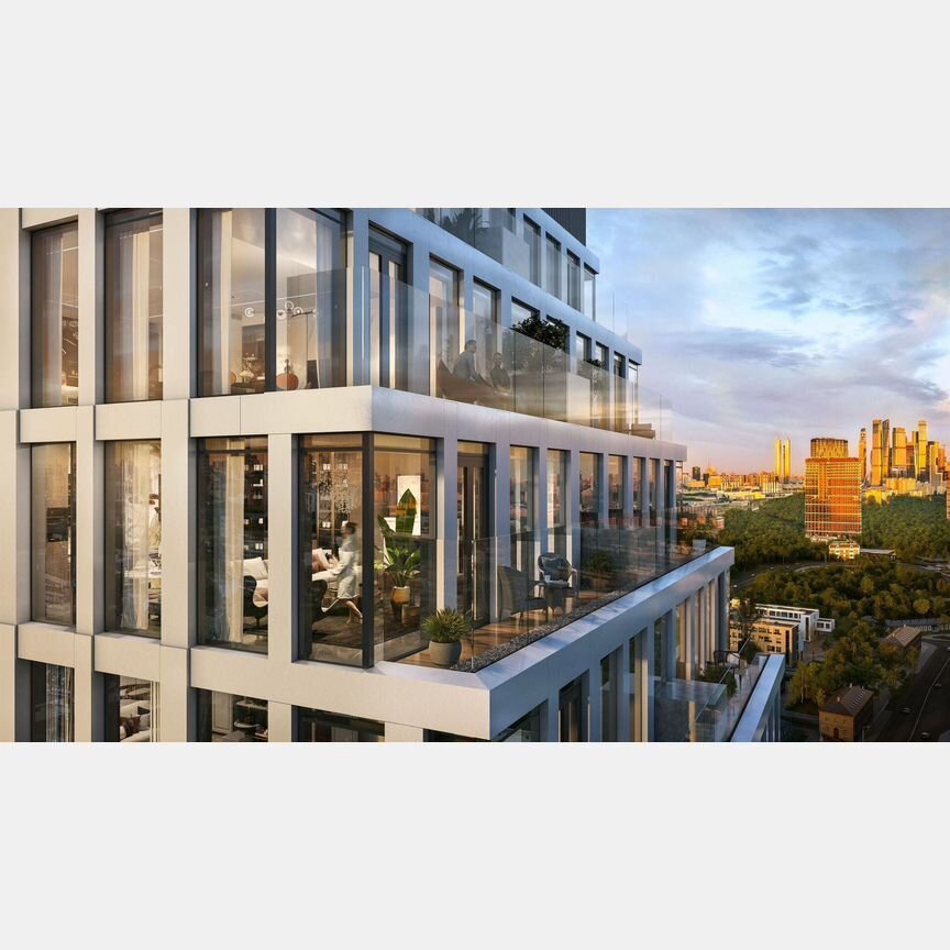 2-к. апартаменты, 73 м², 7/28 эт.