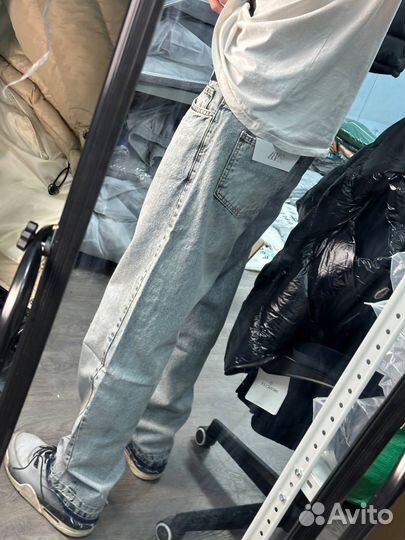 Джинсы zara frared jeans