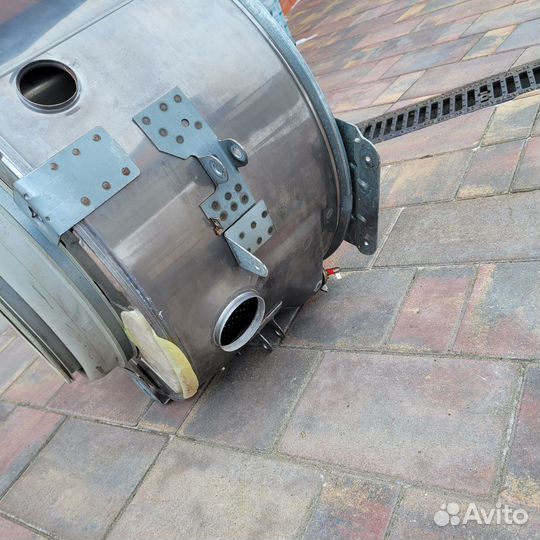 Бак нерж. для стиральной машины indesit w105тх