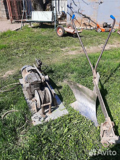 Электрическая лебёдка под плуг