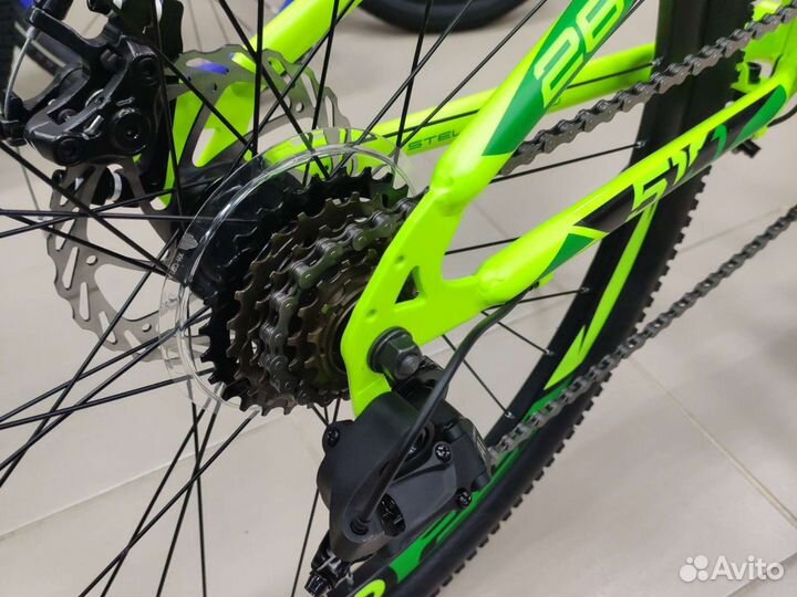 Велосипед 26 stels Navigator 510 MD неон зеленый