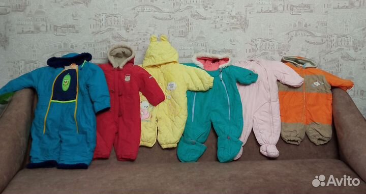 Детские комбинезоны от новорождённых до 2.5 лет