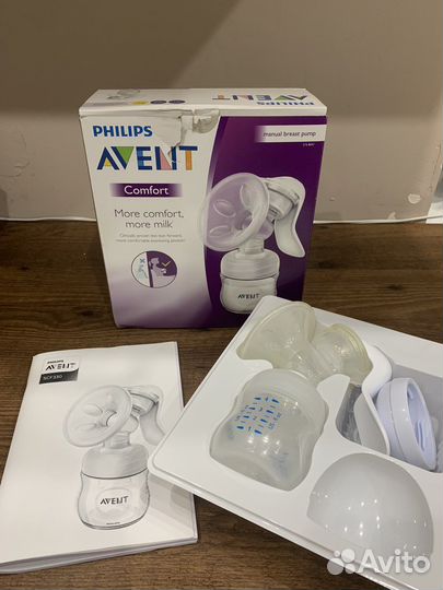 Молокоотсос ручной philips avent