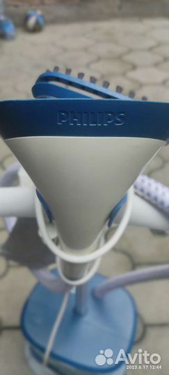 Отпариватель напольный Philips GC516/20, синий