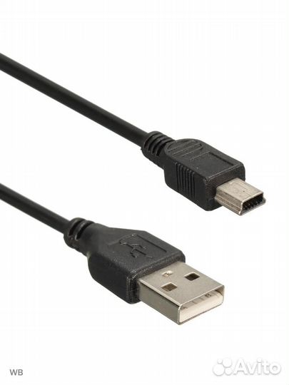 Кабель Mini USB 2.0A - Mini USB для геймпада 1.8м