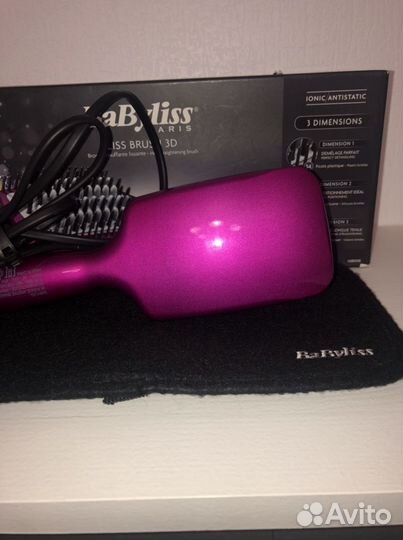 Расческа-выпрямитель Babyliss Brush 3D