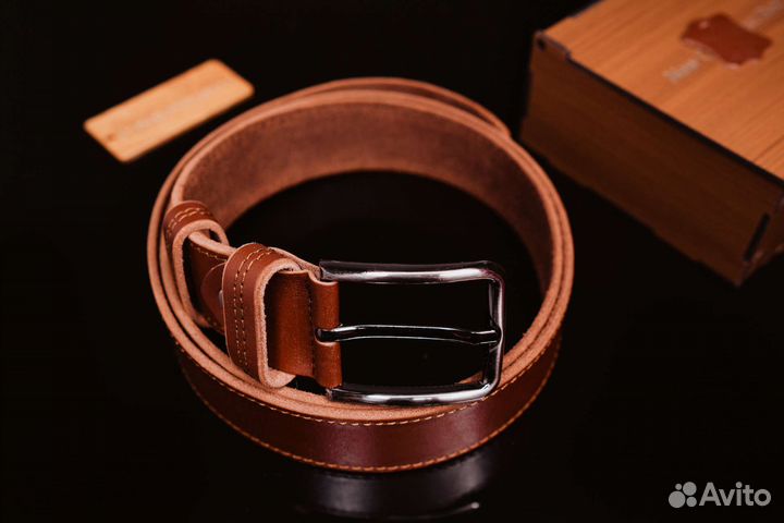 Кожаные мужские ремни