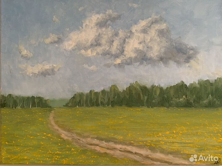 Авторская картина маслом 