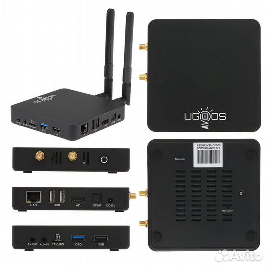 Ugoos AM6B Plus + Аэромышь Ugoos (Гироскоп+Голос)