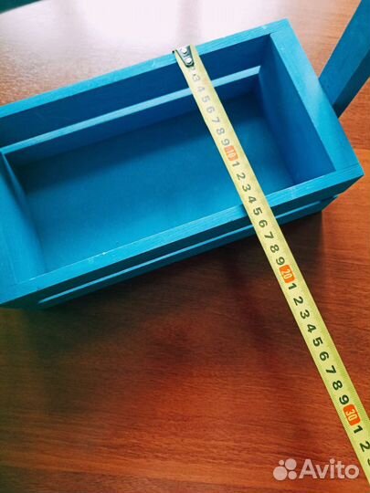 Оазис флористический, деревянный бокс