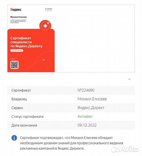 Яндекс Директ - Настройка - Ведение - Сайты