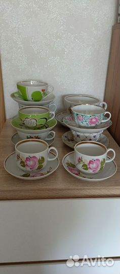 Чайная пара лфз СССР гигант чайная пара